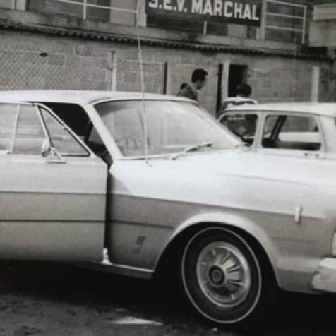La Ford Galaxie de Jim au GP de France